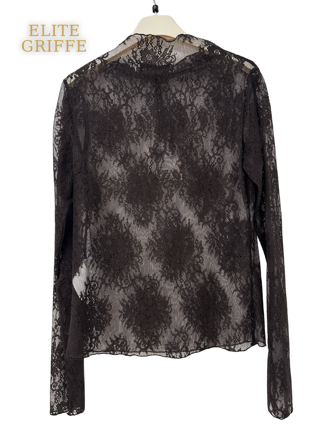 HAVEONE - MAGLIA COLLETTO ALLUNGATO MORO