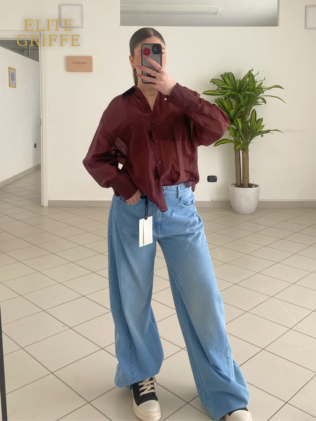 HAVEONE - PANTALONE WENDY DENIM