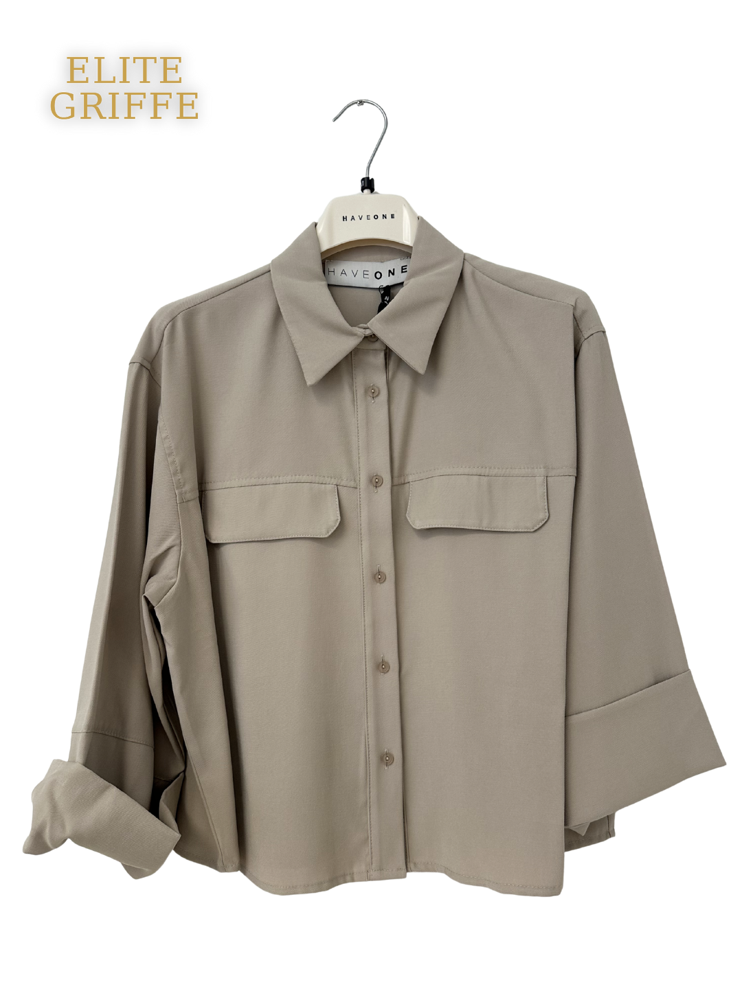 HAVEONE - CAMICIA SABBIA