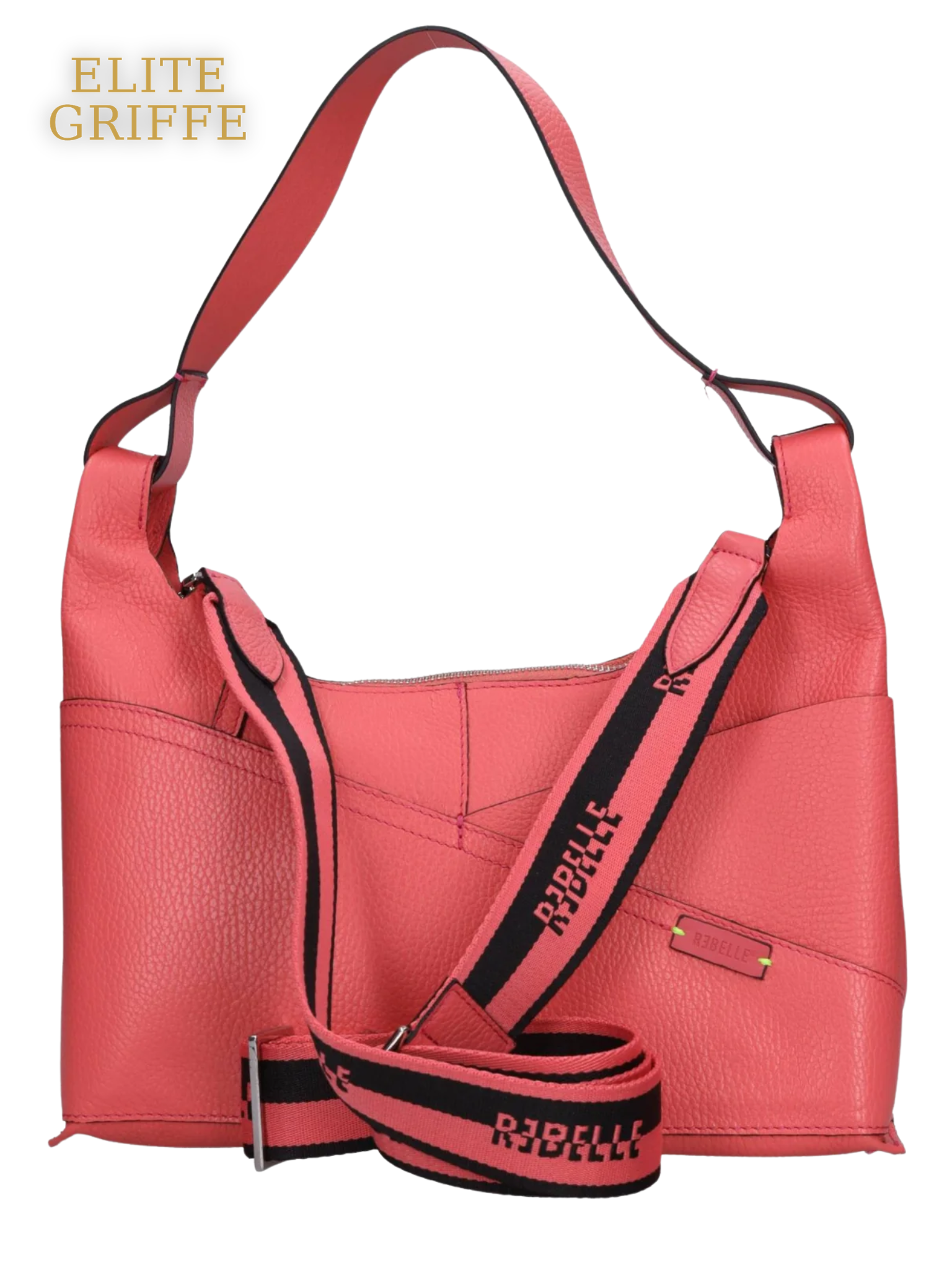 REBELLE - Borsa a spalla Rosa Pastello