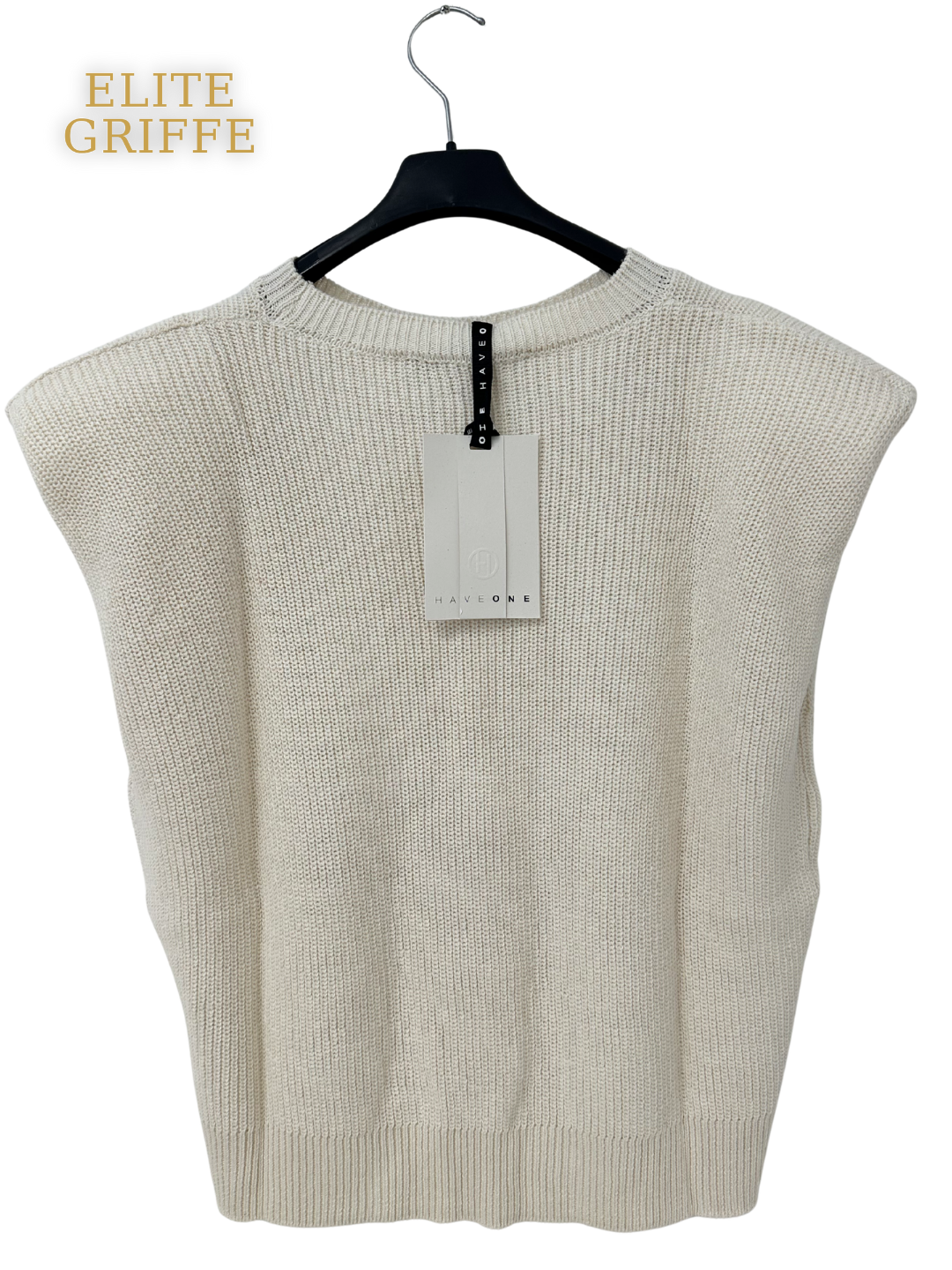 HAVEONE - GILET SPALLINE LATTE