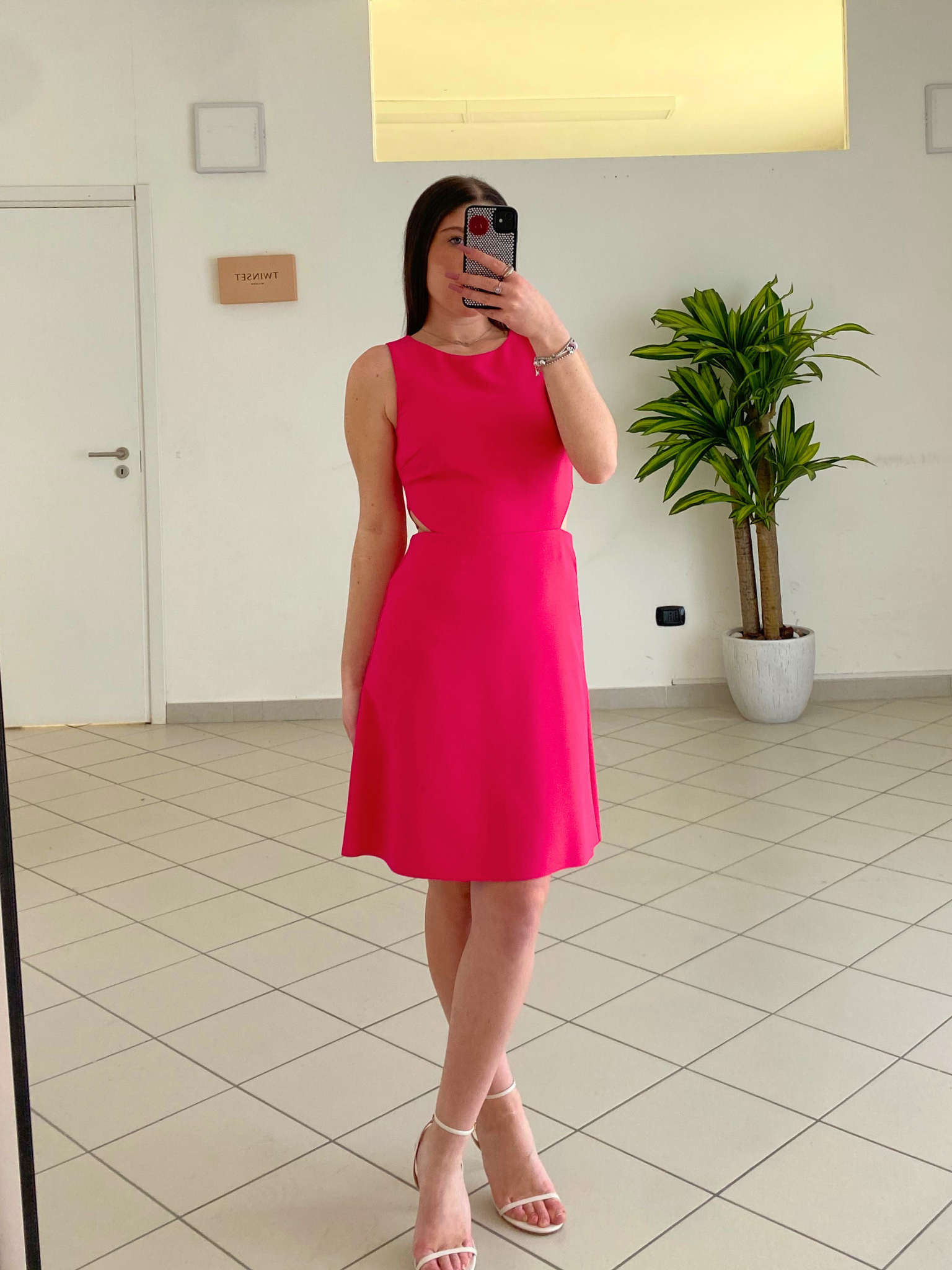 REBELQUEEN - ABITO CORTO FUCSIA