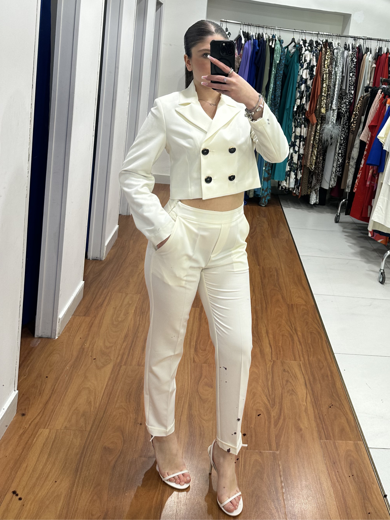 Silence - Tailleur Bianco