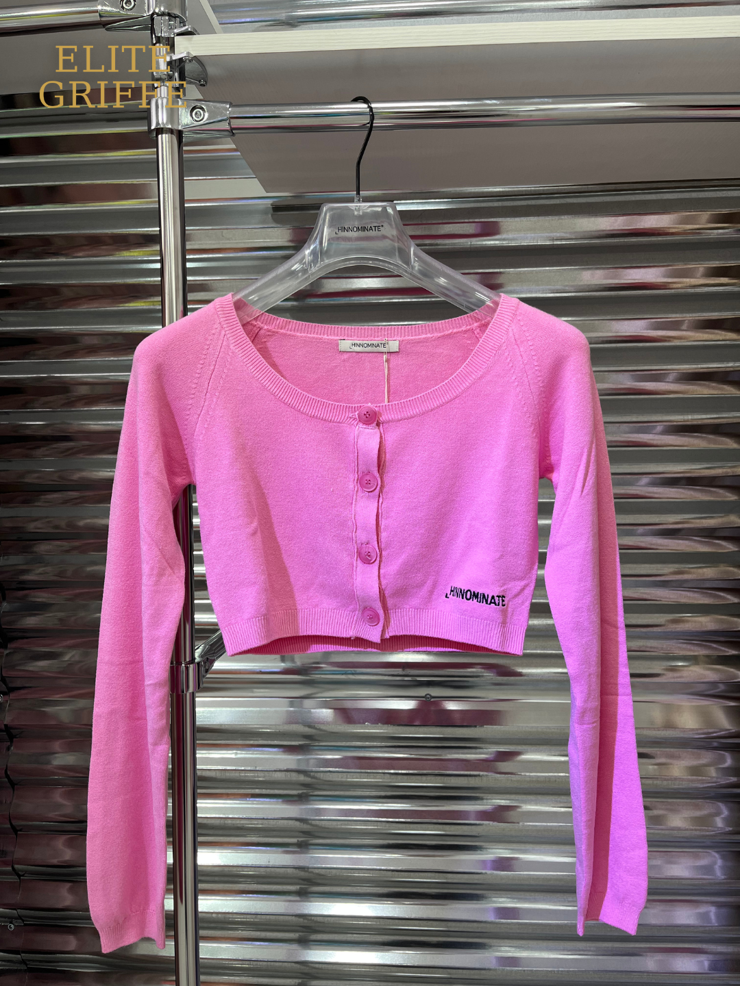 HINNOMINATE Cardigan Corto ROSA