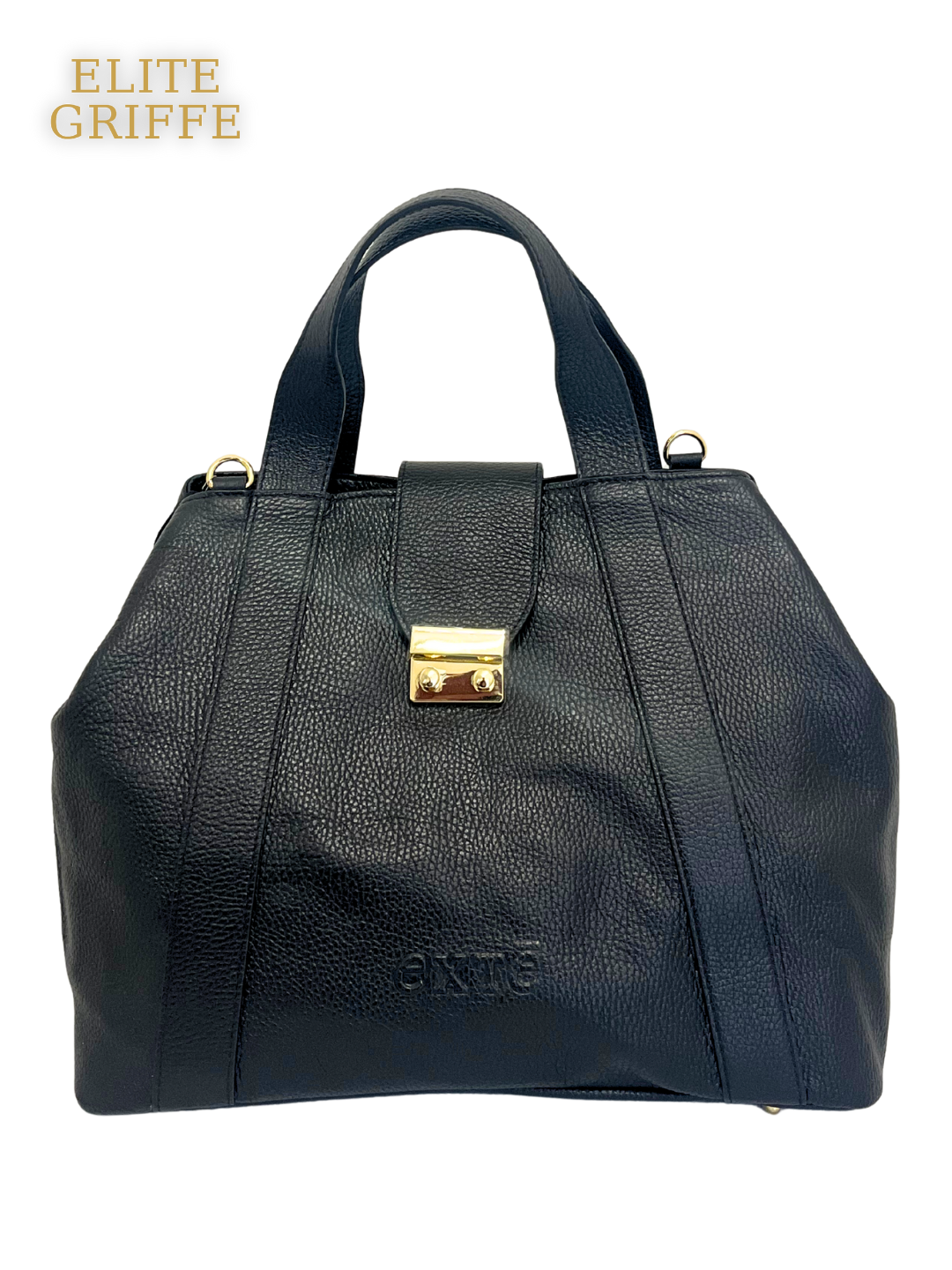 Borsa a Mano Nera Extè