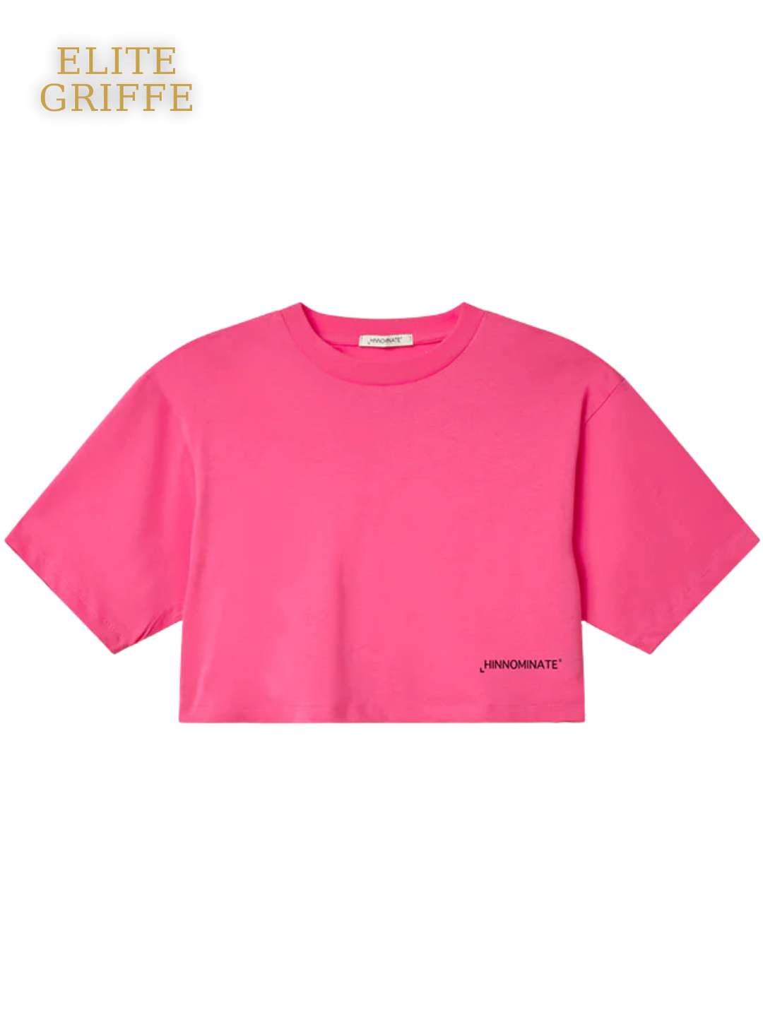 HINNOMINATE t-shirt rosa crop