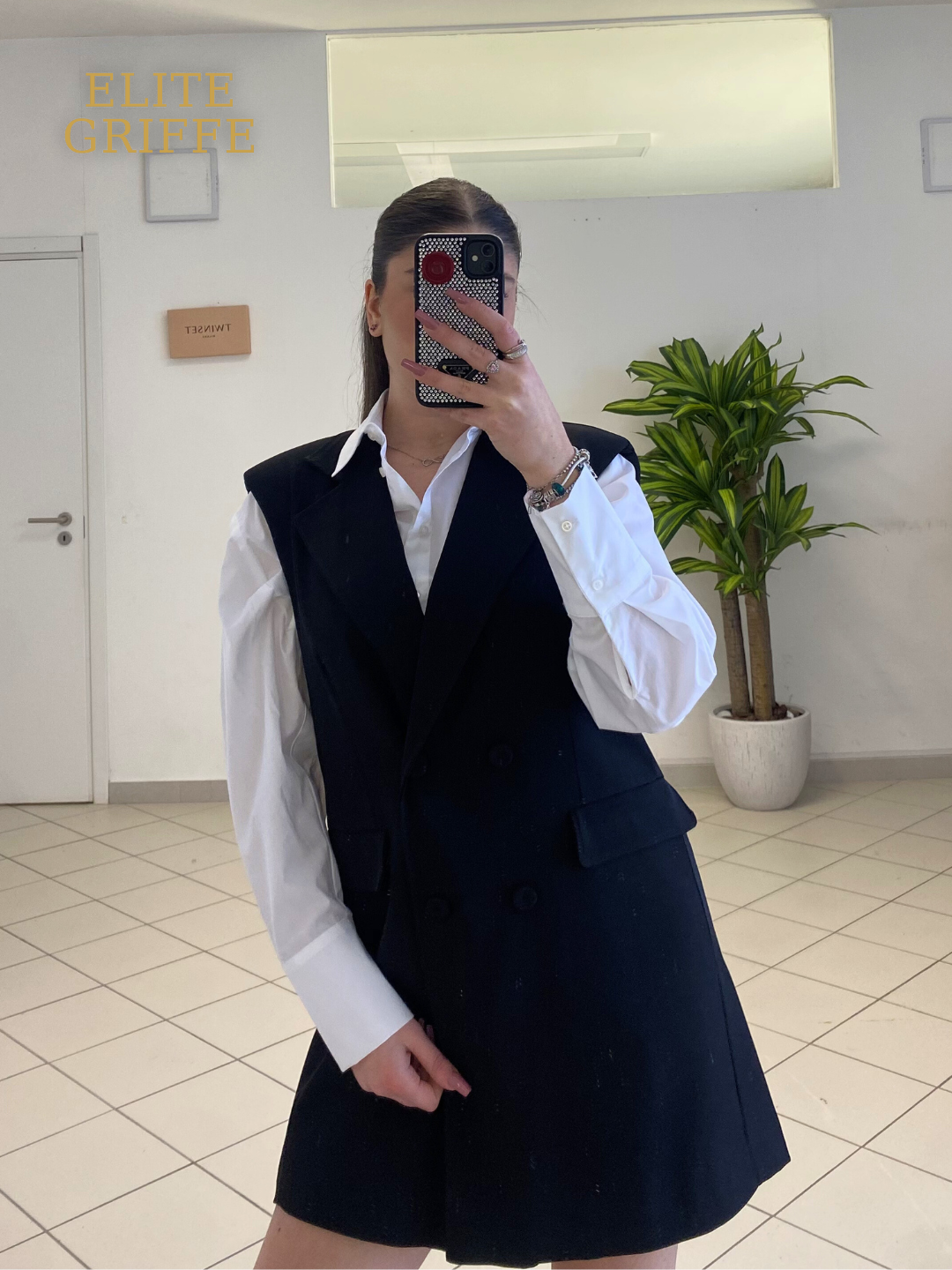 HAVEONE - GILET NERO