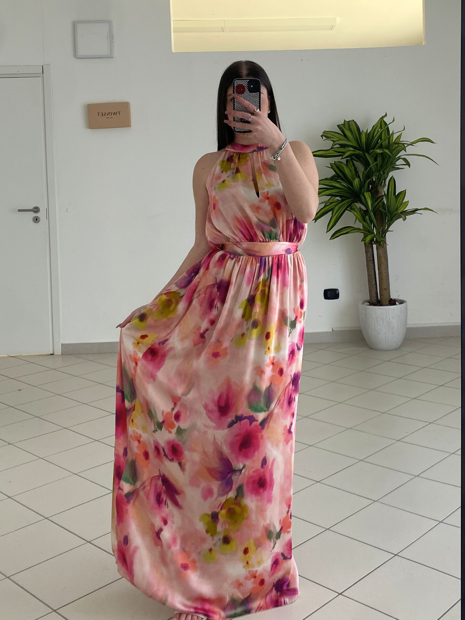 REBELQUEEN - ABITO LUNGO FIORI