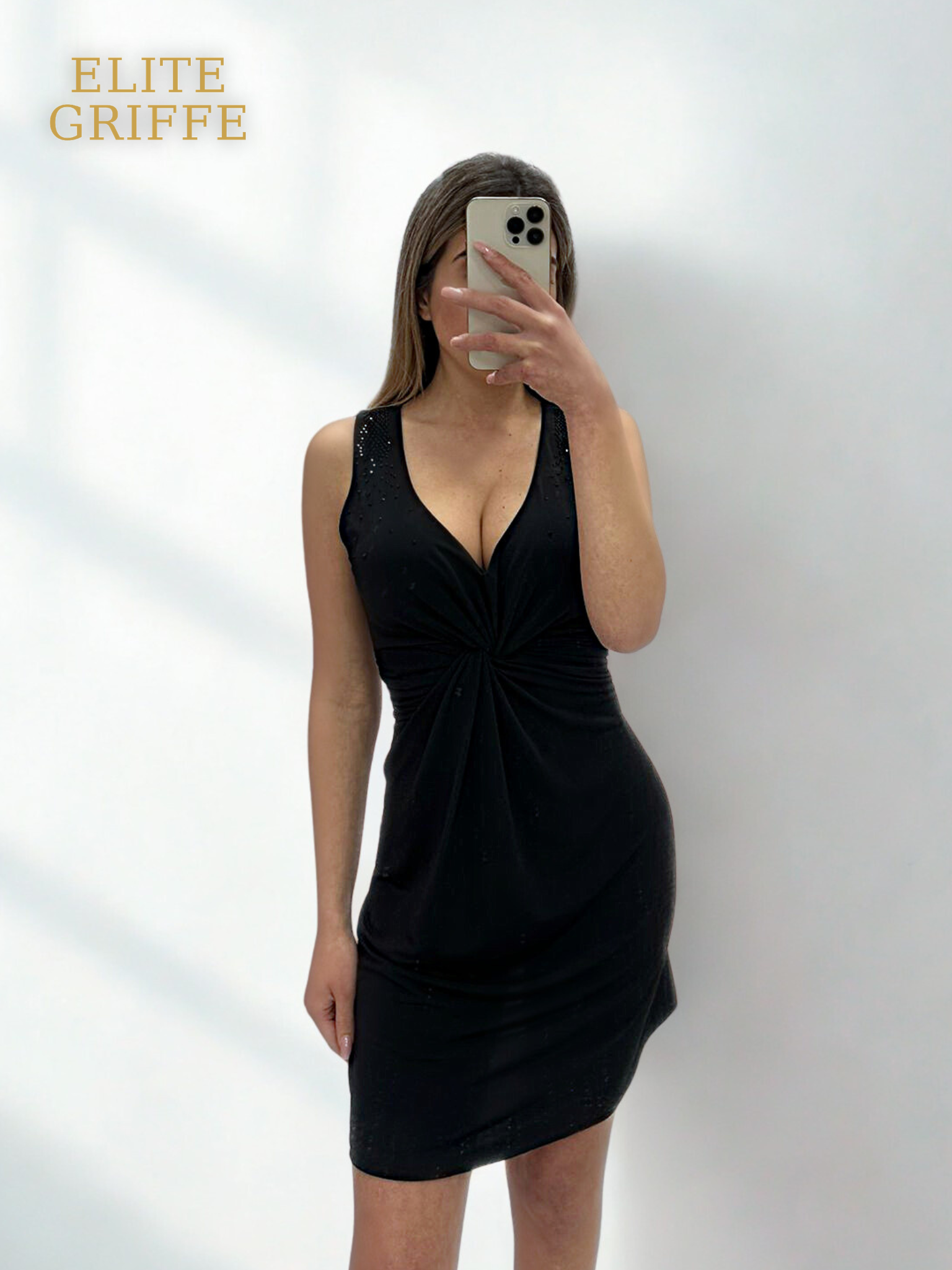 BLUGIRL - ABITO CORTO NERO