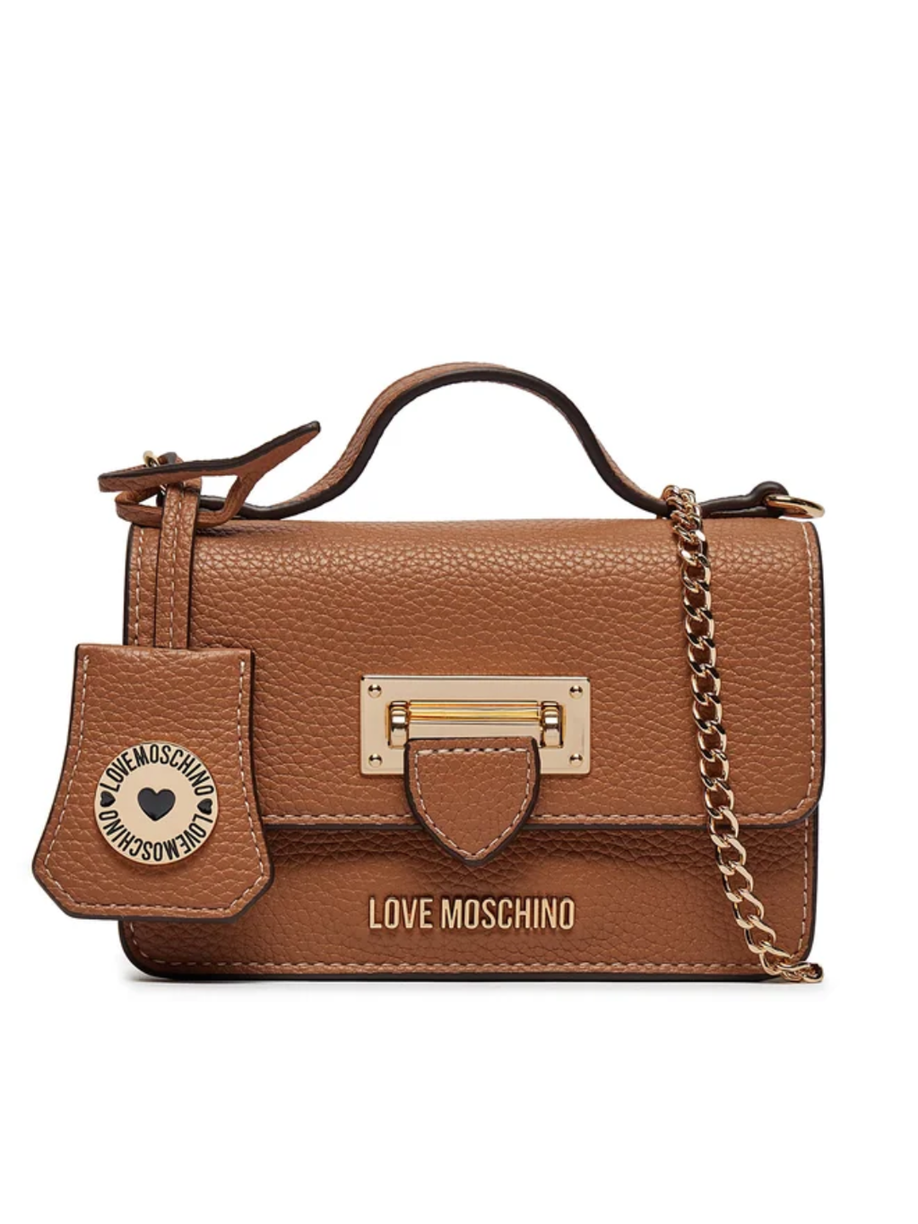LOVE MOSCHINO Borsa Donna Cammello Marrone