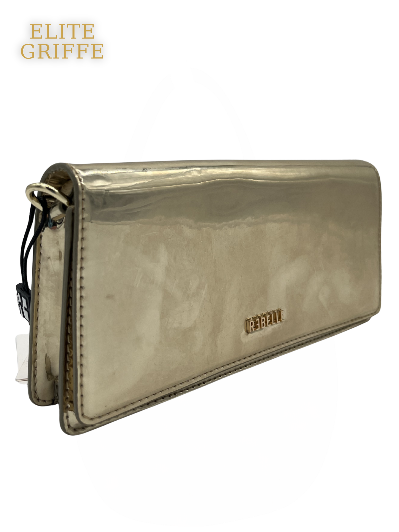 REBELLE - Borsa a specchio con catena