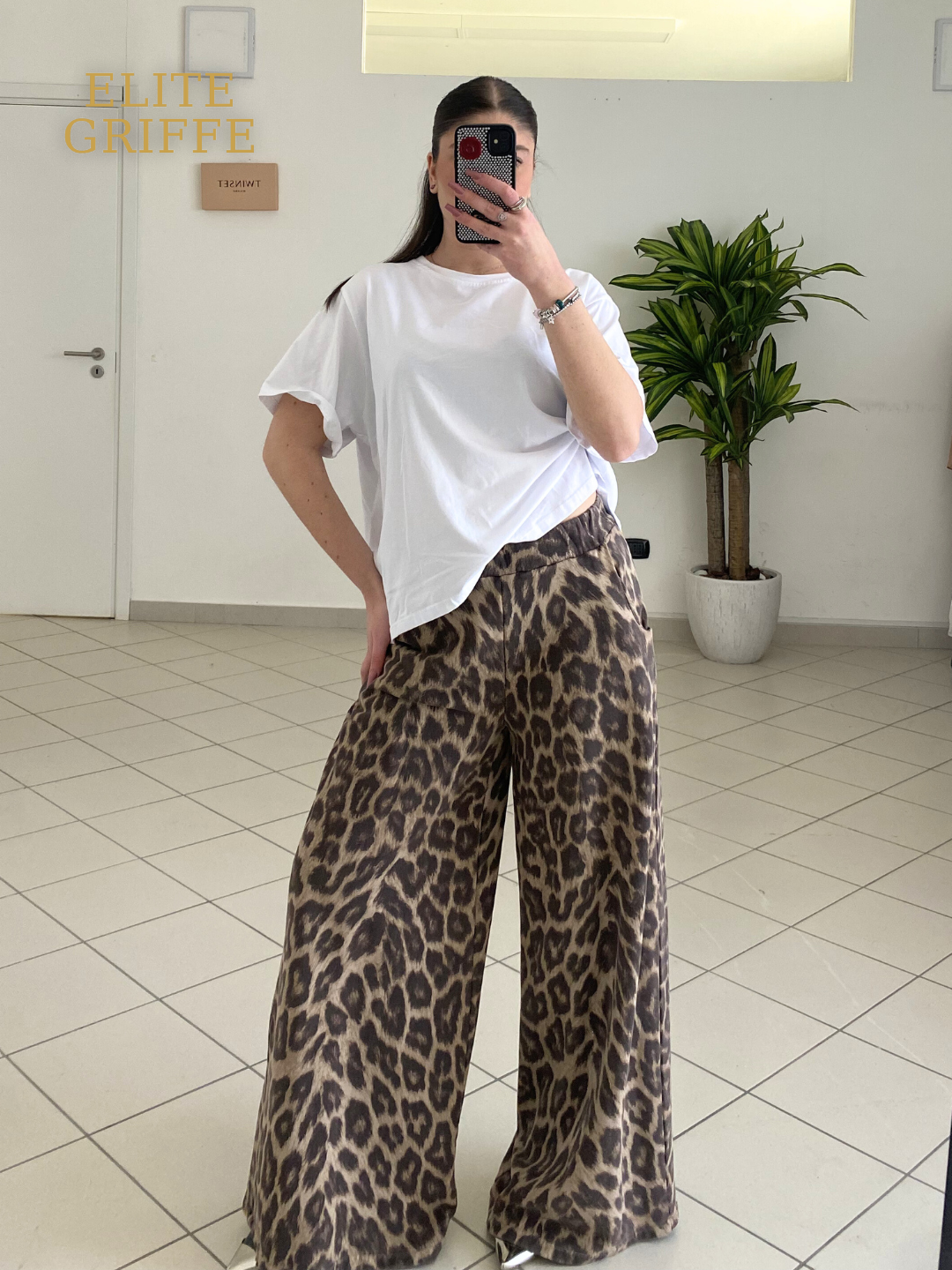 HAVEONE - PANTALONE FELPA TASCHE FANTASIA