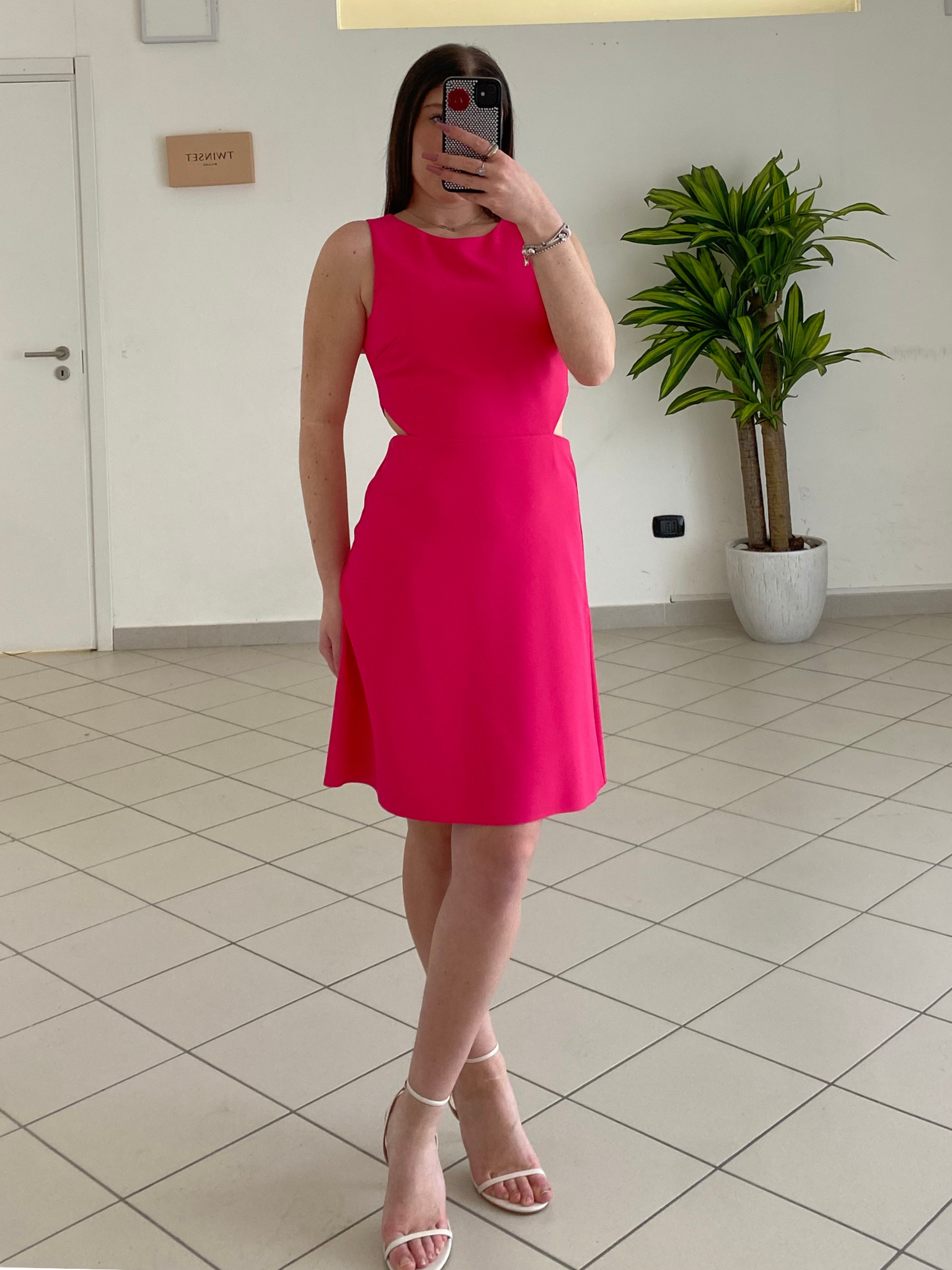 REBELQUEEN - ABITO CORTO FUCSIA