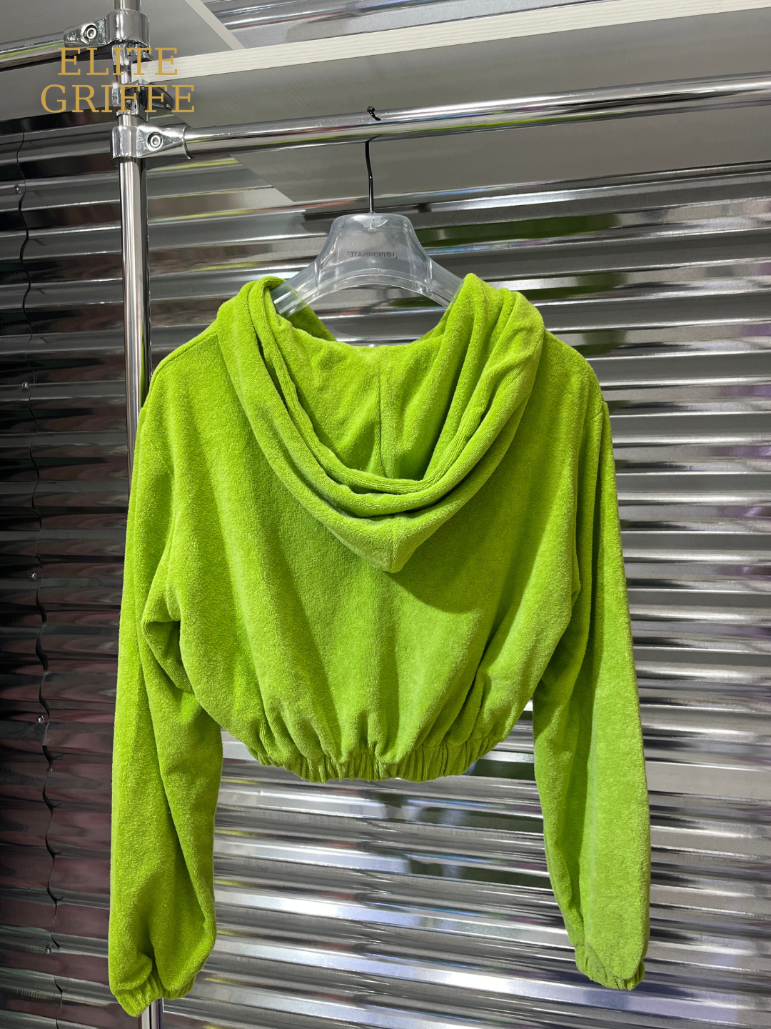 HINNOMINATE Felpa con Zip Lime