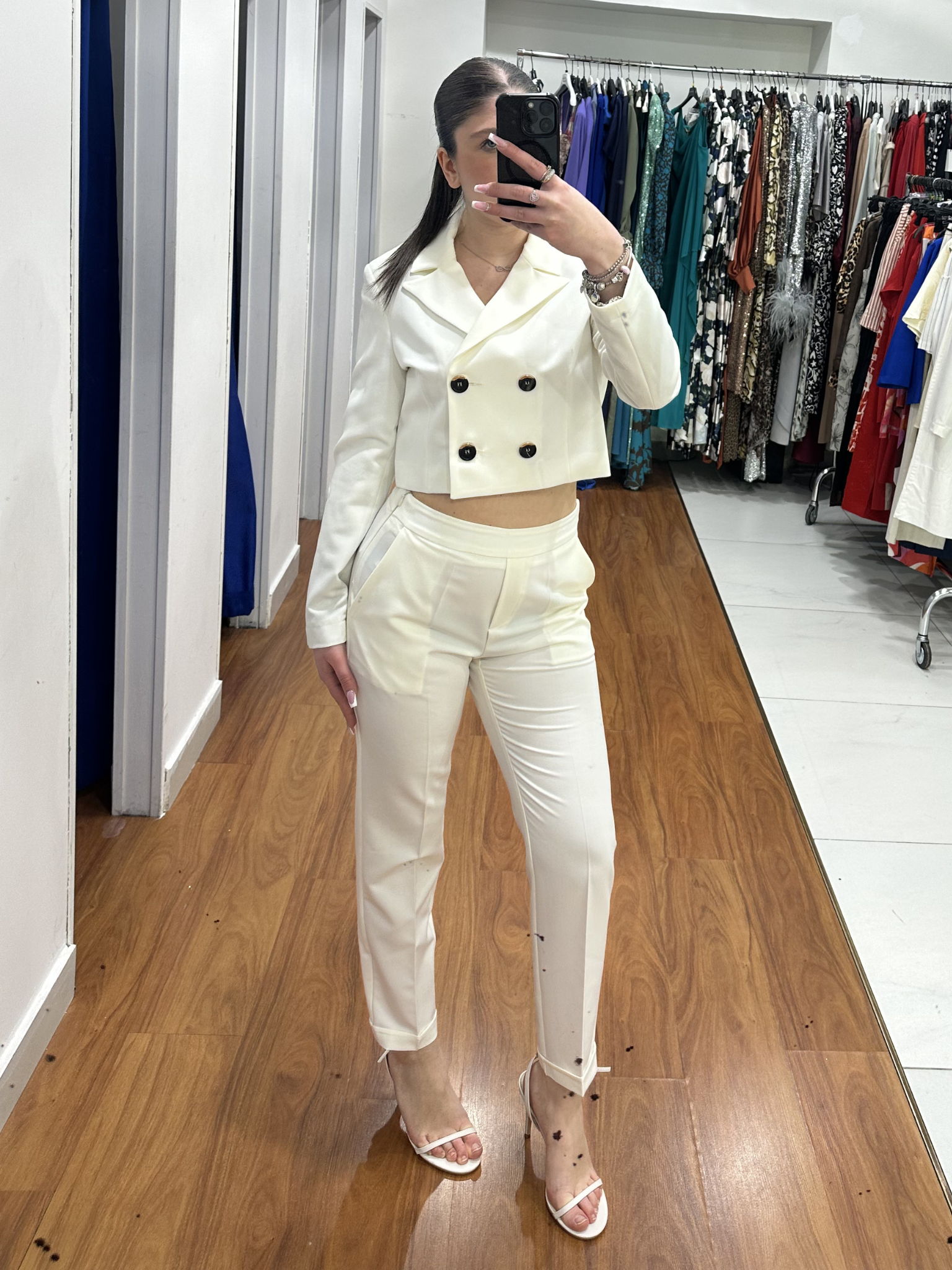 Silence - Tailleur Bianco