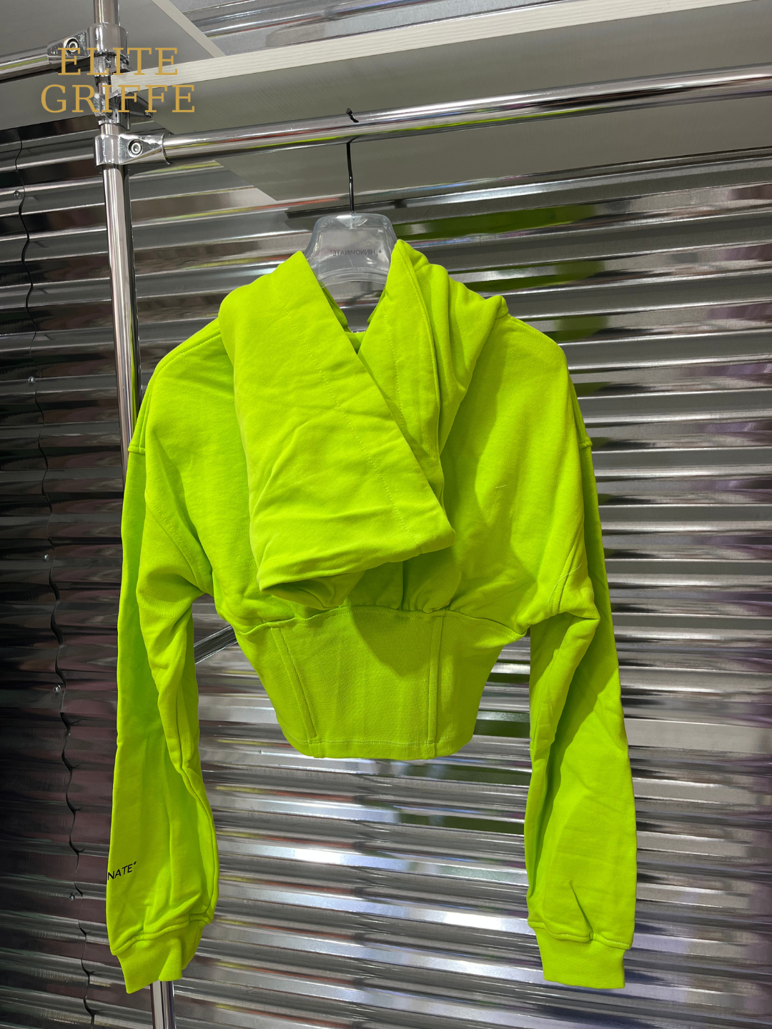 HINNOMINATE Felpa con ZIP Verde
