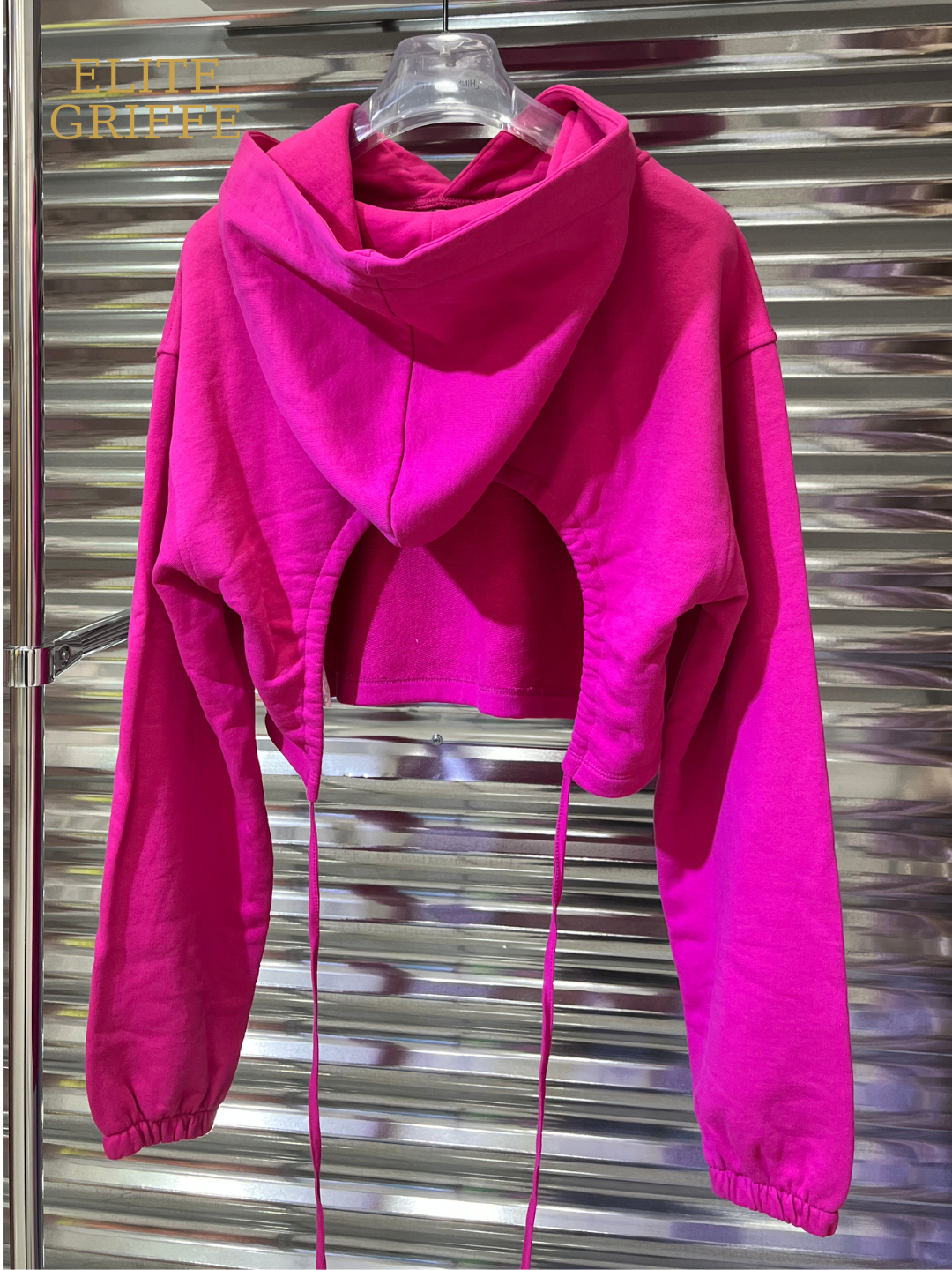 HINNOMINATE Felpa con Cappuccio Fucsia