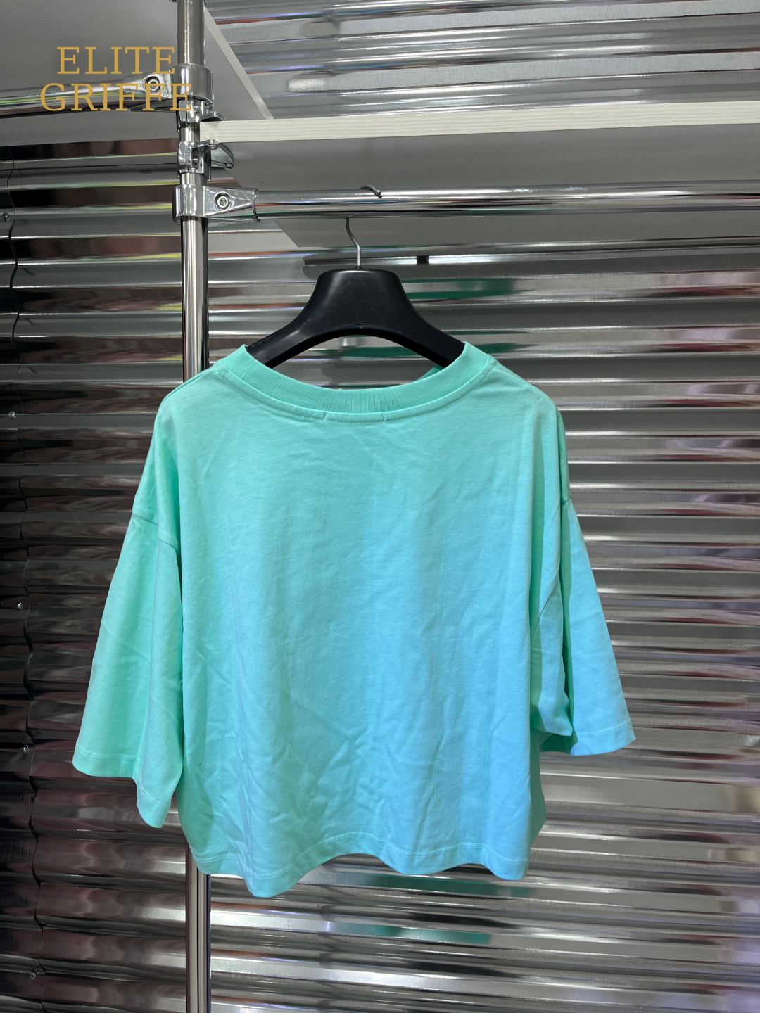 HINNOMINATE T-SHIRT CROP AZZURRA