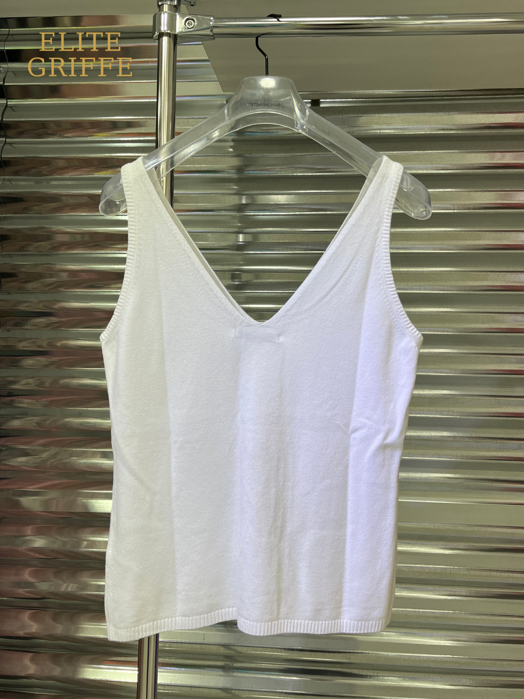 HINNOMINATE TOP IN MAGLIA BIANCO
