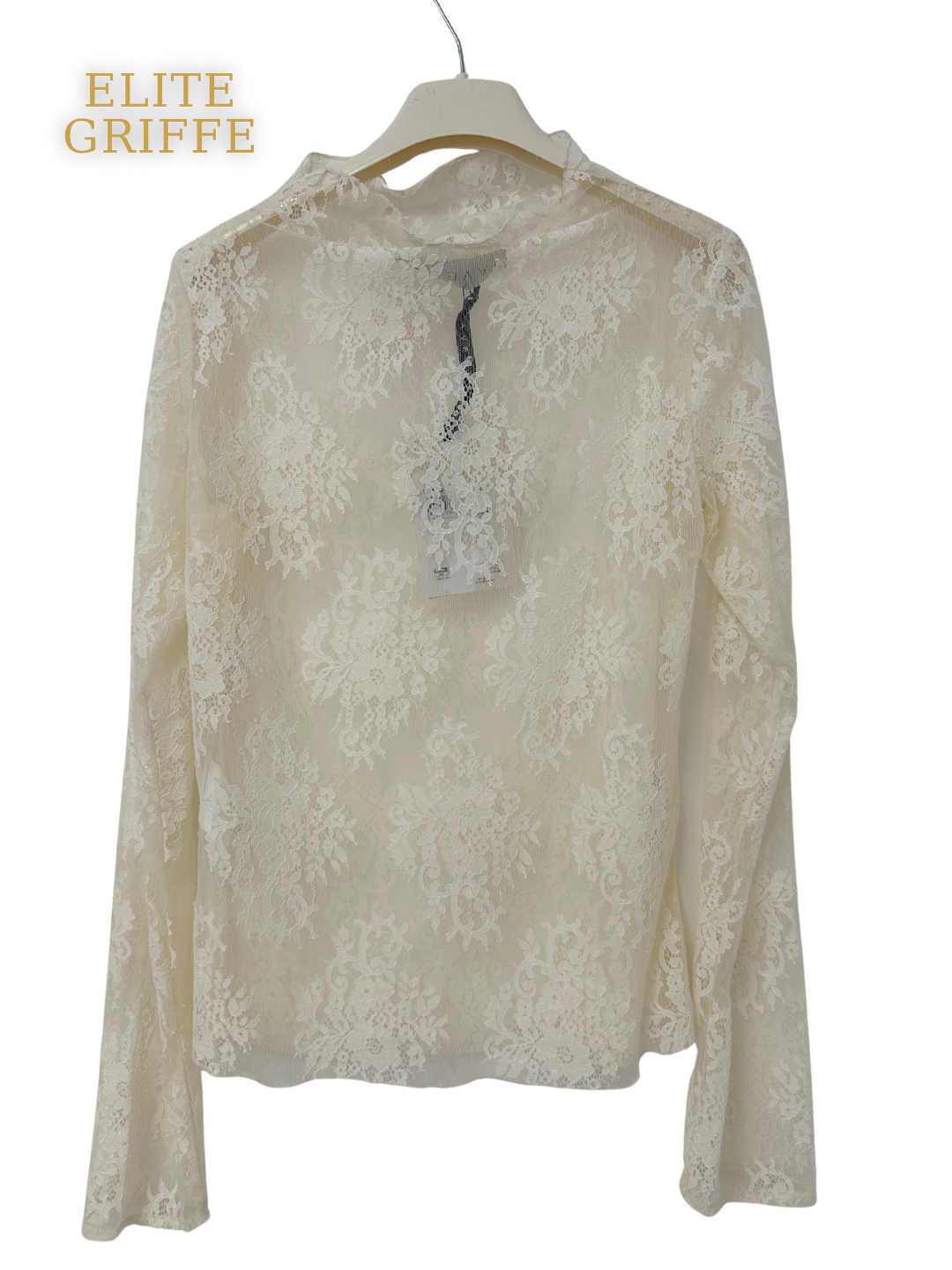 HAVEONE - MAGLIA COLLETTO ALLUNGATO BURRO