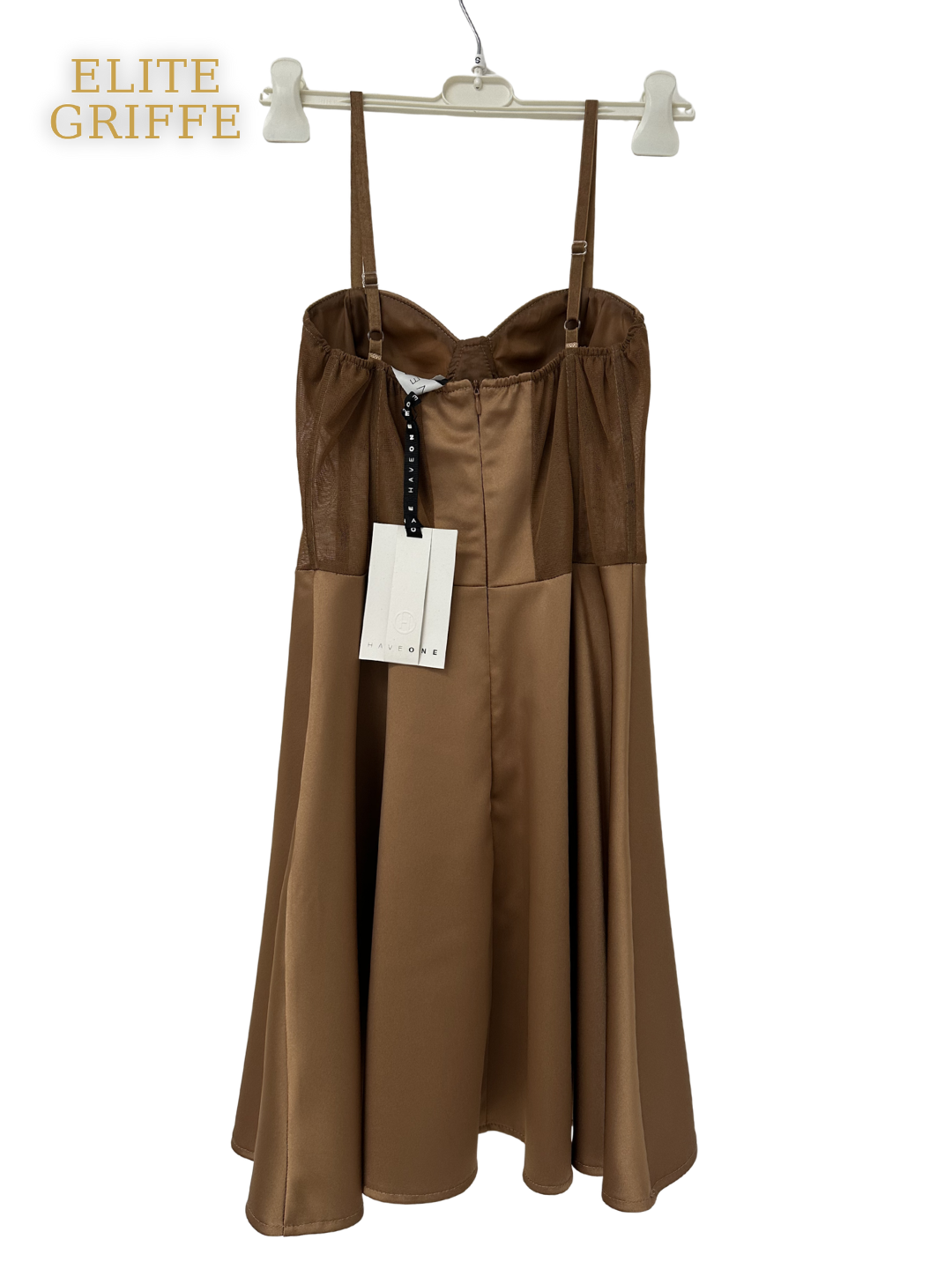 HAVEONE - ABITO CORTO BRONZO