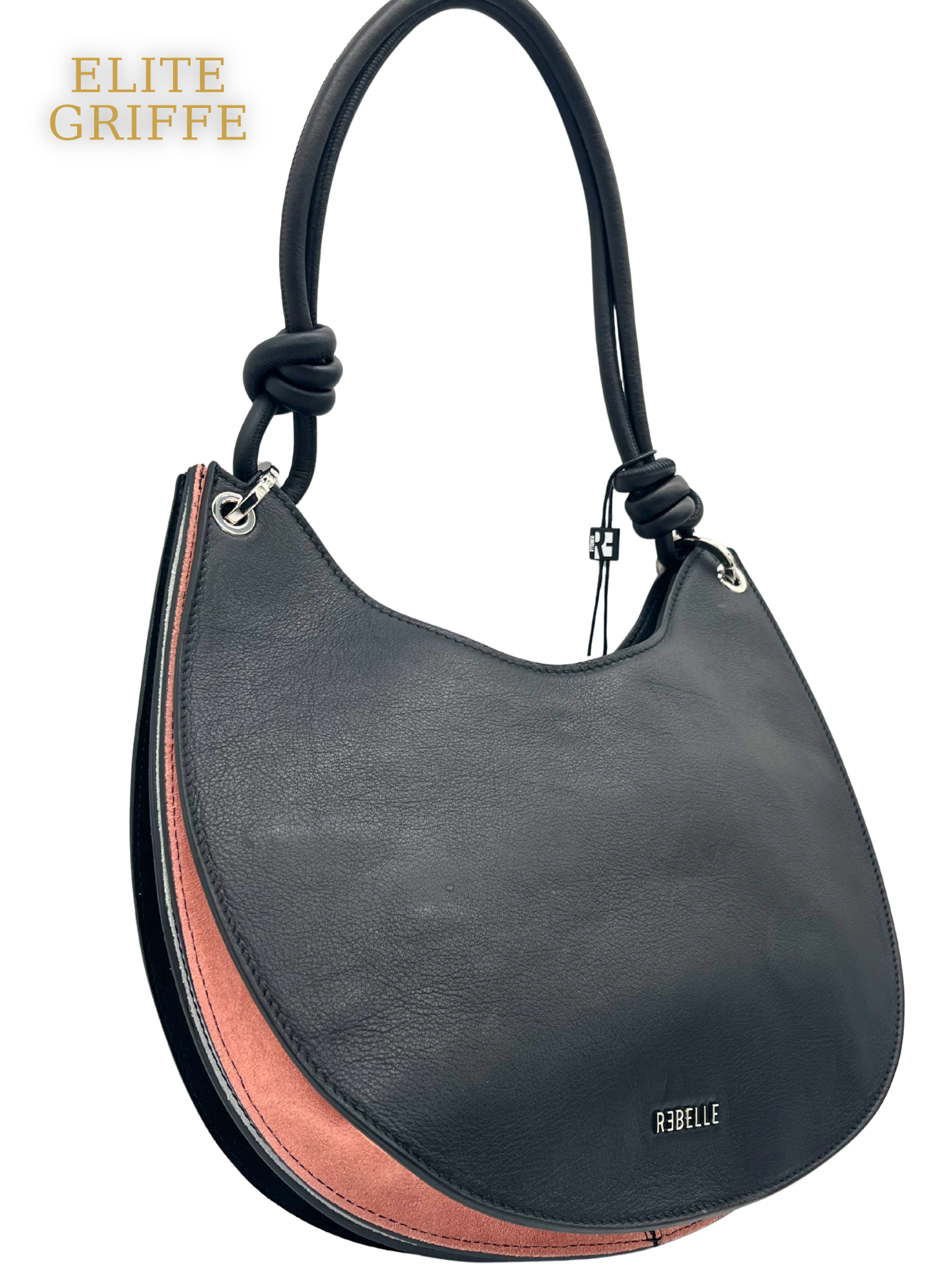 REBELLE - Borsa a spalla Nera