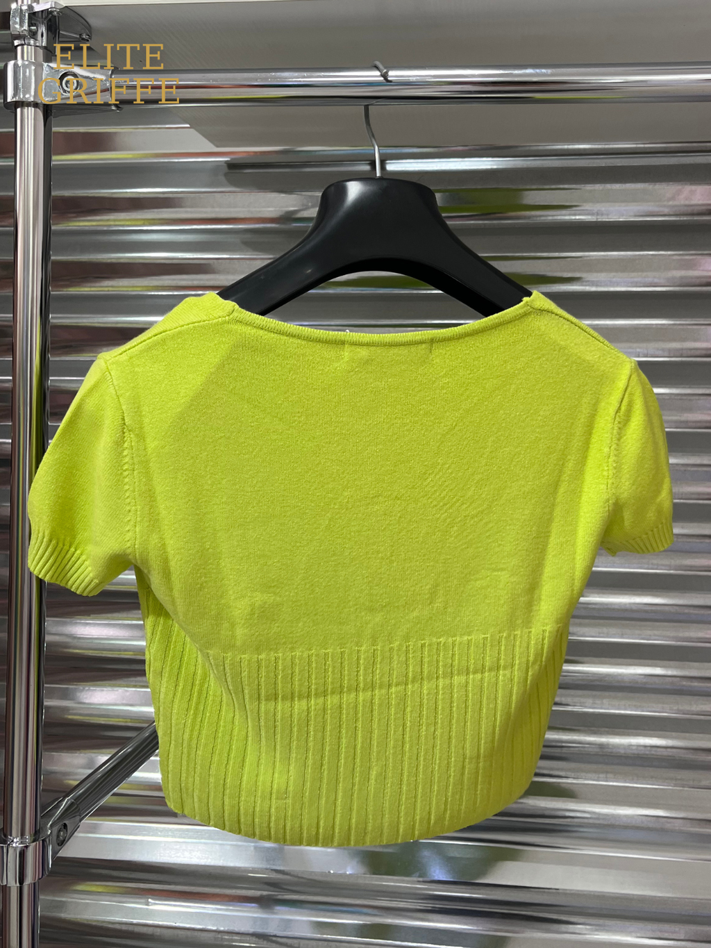 HINNOMINATE Cardigan Corto Verde Lime