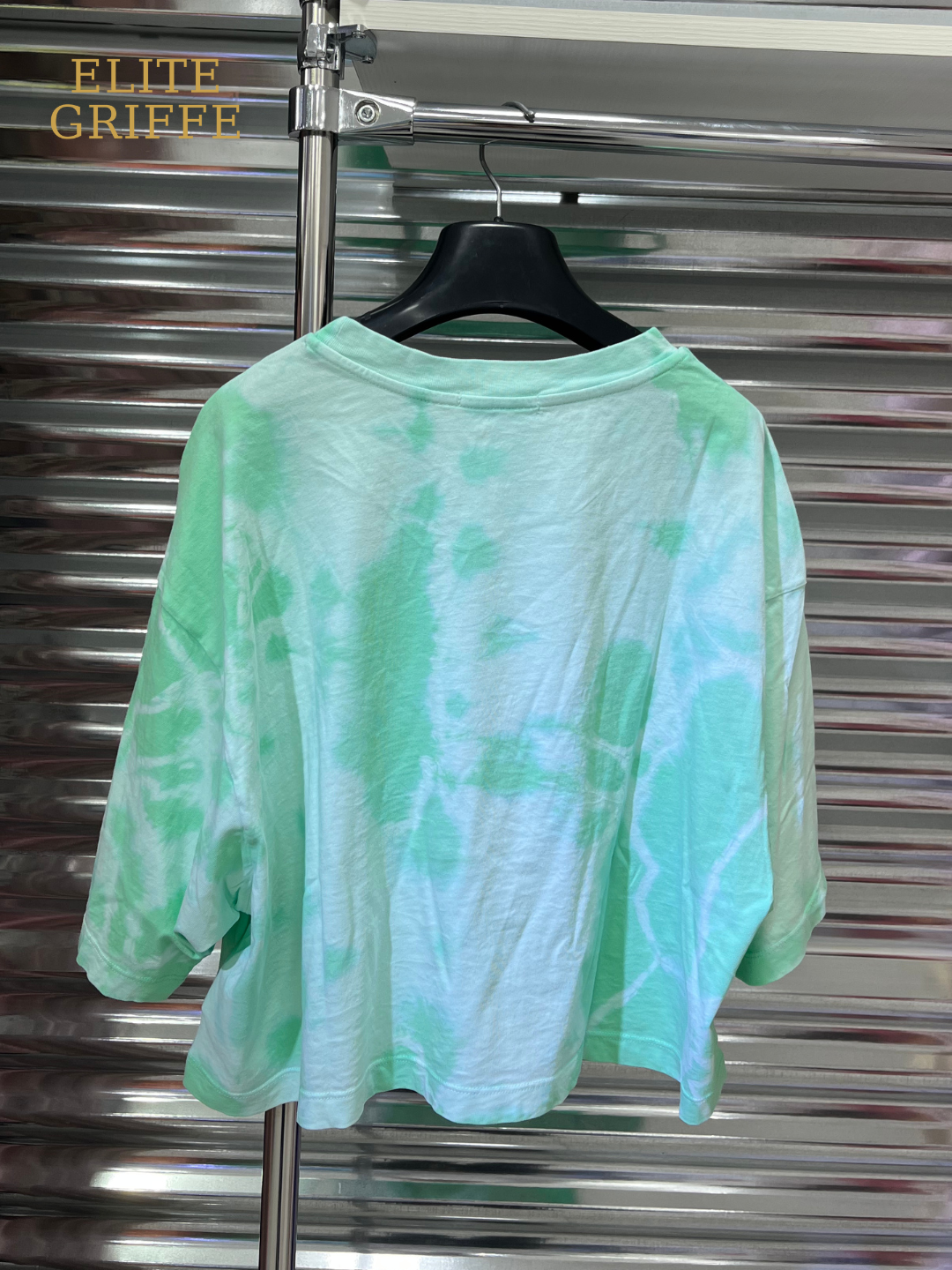 HINNOMINATE T-SHIRT CROP Verde menta