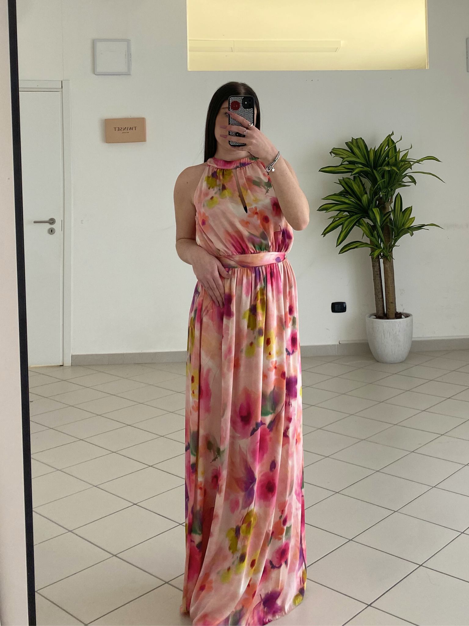 REBELQUEEN - ABITO LUNGO FIORI