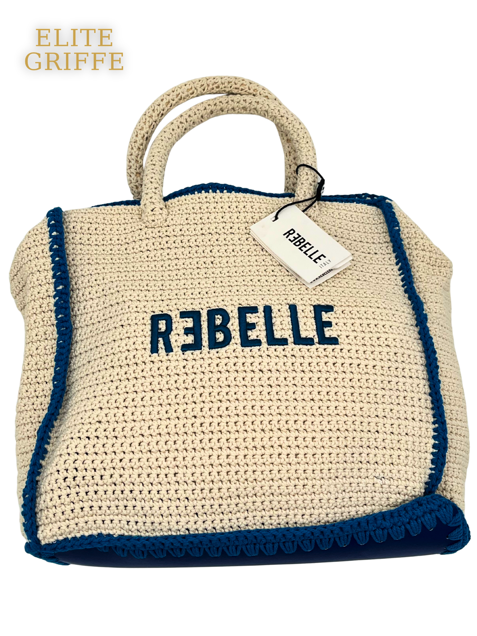 REBELLE - Borsa a mano in blue