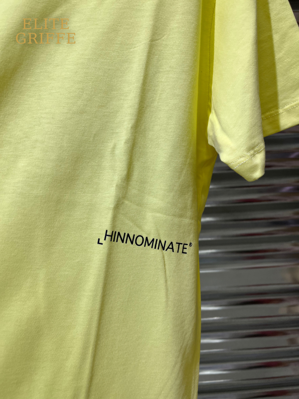 HINNOMINATE T-SHIRT GIALLO