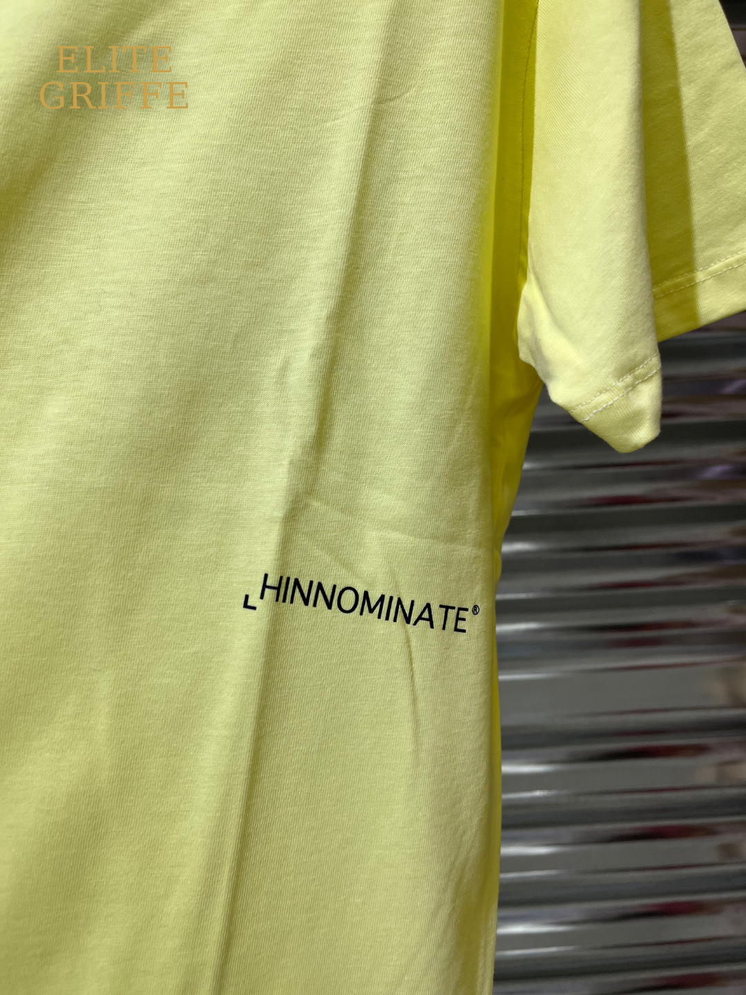 HINNOMINATE T-SHIRT GIALLO
