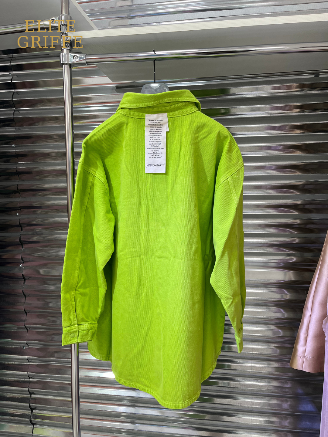 HINNOMINATE Giubbino in Denim Verde