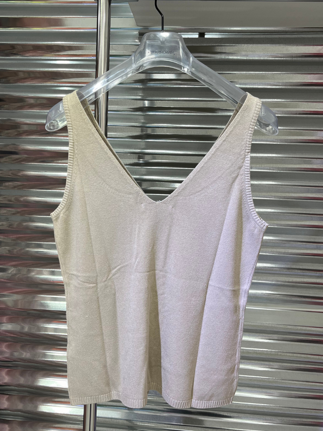 HINNOMINATE TOP IN MAGLIA BIANCO