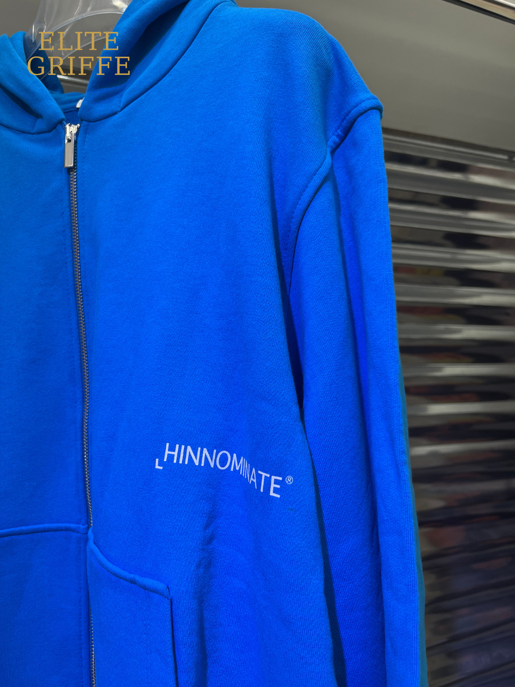 HINNOMINATE Felpa con Zip Blue