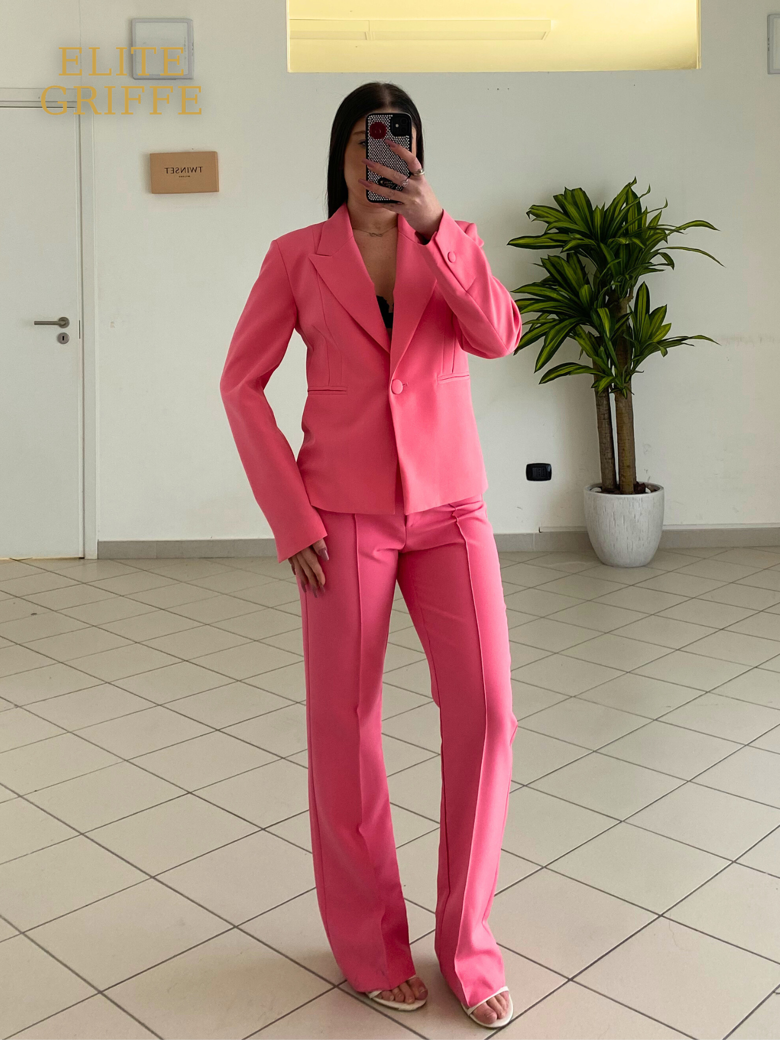 REBELQUEEN - TAILLEUR ROSA