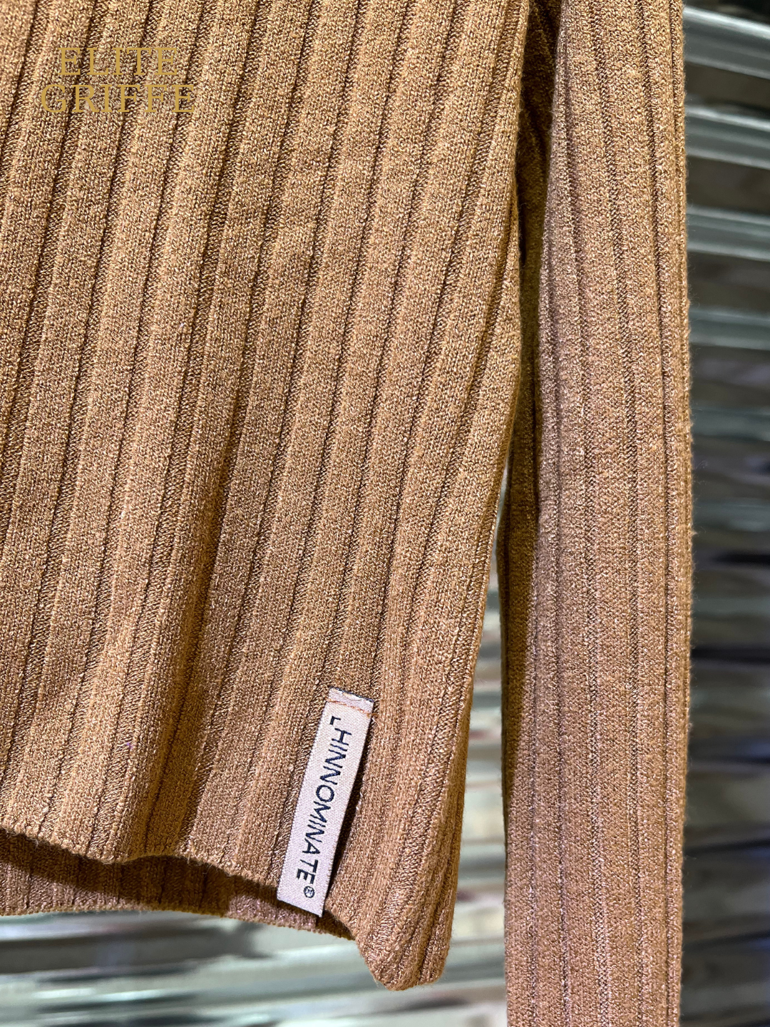 HINNOMINATE Cardigan Corto Nocciola