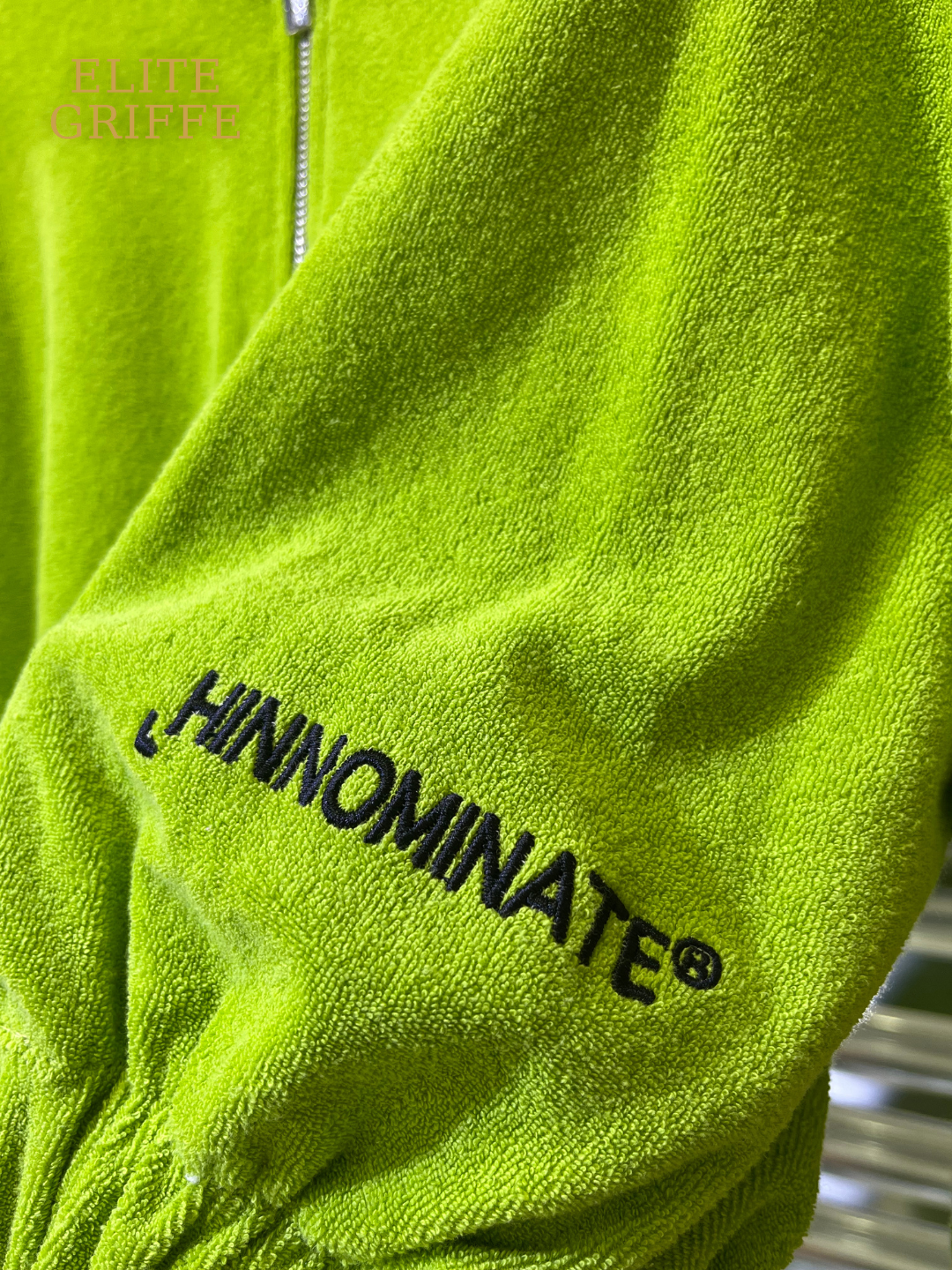 HINNOMINATE Felpa con Zip Lime