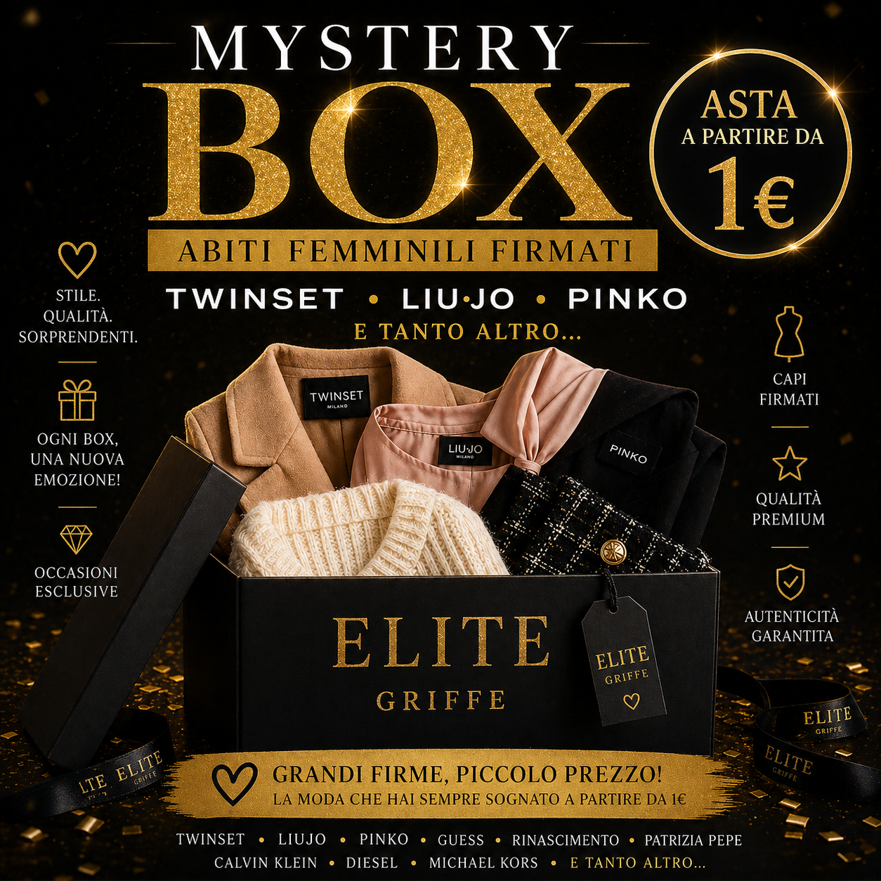Elite Mistery BOX (Esclusiva Live)