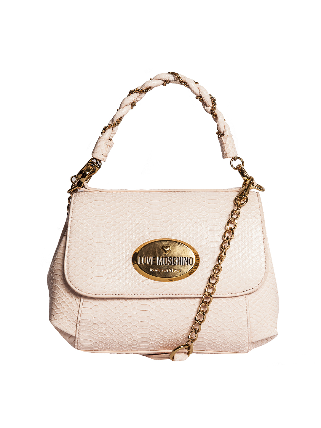 Love Moschino Borsa a mano con tracolla a catena